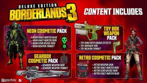 GameHub קודים דיגיטליים למשחקים קודים למשחקי אקסבוקס קוד למשחק Borderlands 3 Deluxe Edition (Xbox One)