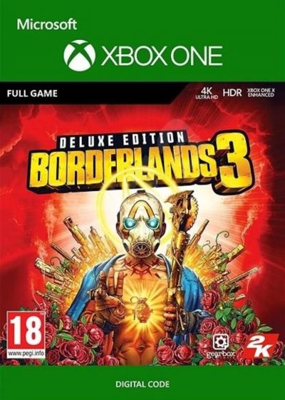 GameHub קודים דיגיטליים למשחקים קודים למשחקי אקסבוקס קוד למשחק Borderlands 3 Deluxe Edition (Xbox One)
