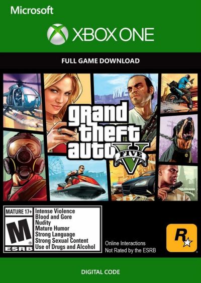 GameHub קודים דיגיטליים למשחקים קודים למשחקי אקסבוקס קוד למשחק Grand Theft Auto V (Xbox One)